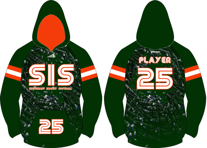 Southeast Impact Softball Custom Vulcan Hoodie #VH1BB