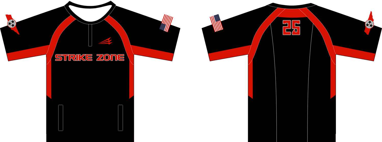 Strike Zone Academy Baseball Custom Clutch Cage Jacket #CC2B