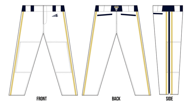 Pelham Bay Vipers Custom Stacheman Elite Long Baseball Pants #BP1
