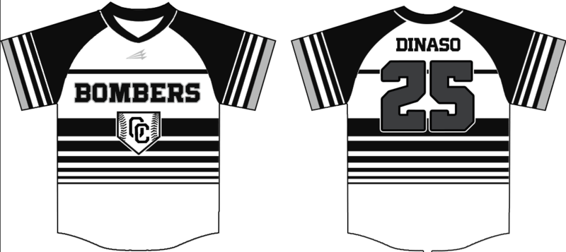 OC Bombers Custom Pro Premier Baseball Jersey #J4C