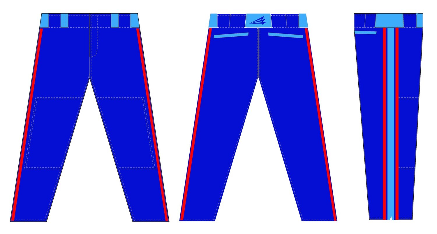 Rotterdam Royals Custom Baseball Pants P1