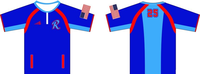 Rotterdam Royals Custom Baseball Cage Jacket CJ1