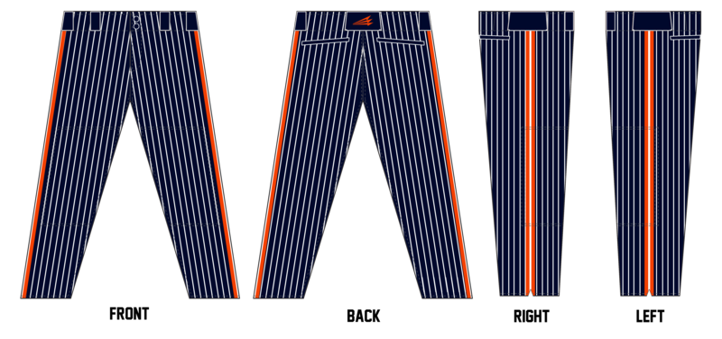 UCT Baseball Stacheman Elite Custom Long Baseball Pants #BP1B