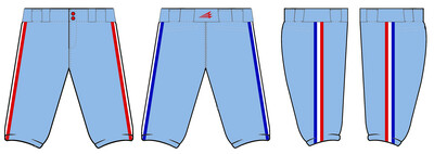 Kentucky Expos Custom Knicker Baseball Pants #BP6