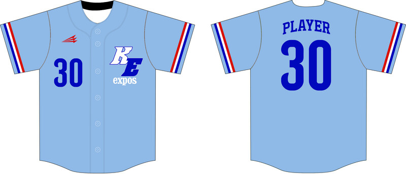 Kentucky Expos Custom NanoDri Baseball Jersey #J6