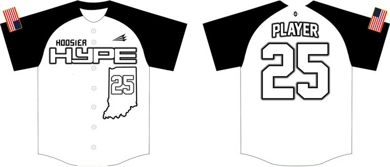 Hoosier Hype Custom HexaFlex Baseball Jersey #J3F