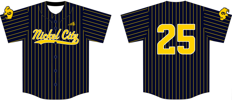 Nickel City Nine Custom HexaFlex Baseball Jersey #J1C