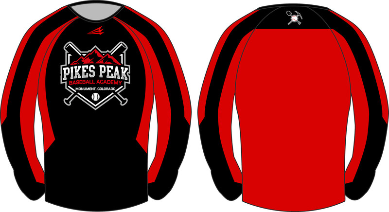 Pikes Peak Baseball Academy Miners Custom Baseball Vulcan Pullover #VP1