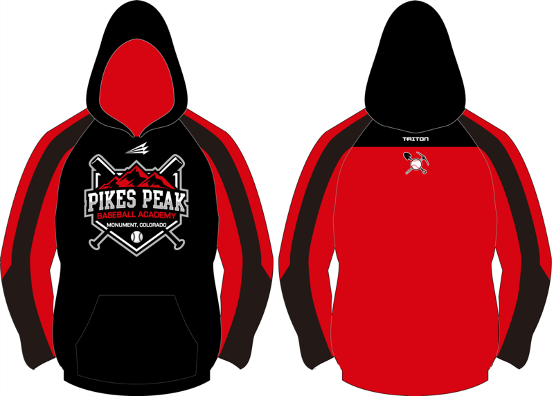 Pikes Peak Baseball Academy Miners Custom Baseball Vulcan Hoodie #VH1