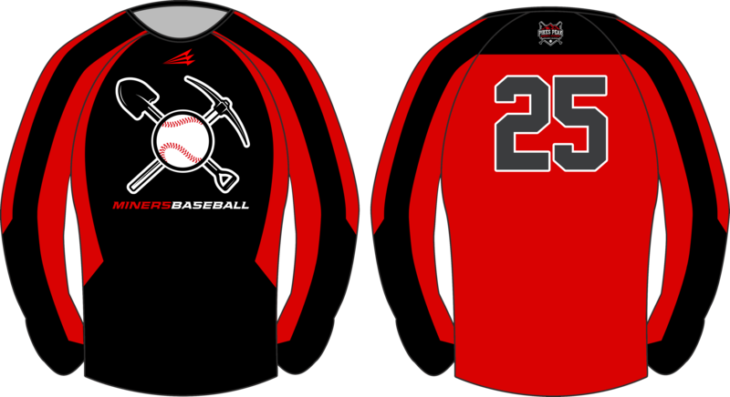 Pikes Peak Baseball Academy Miners Custom Baseball Vulcan Pullover #VP3