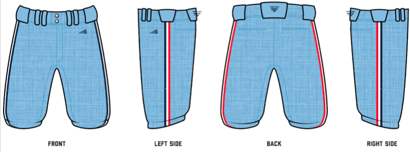 San Francisco Crabs Custom Knicker Pant #BP1
