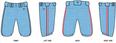 San Francisco Crabs Custom Knicker Pant #BP1