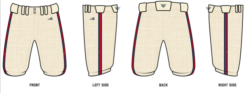 San Francisco Crabs Custom Knicker Pant #BP2