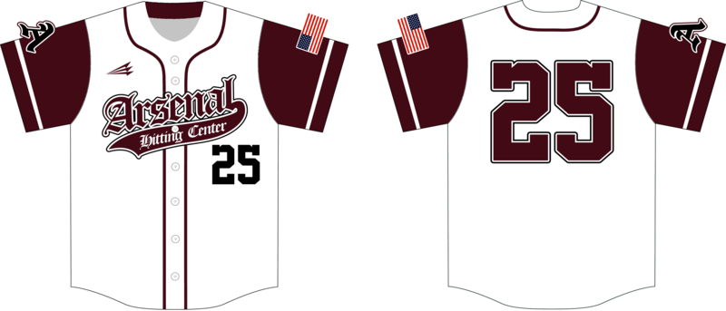 Springfield Arsenal Custom Nanodri Baseball Jersey #J7B