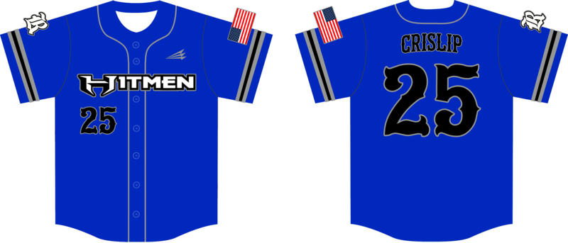 The Hitmen Custom HexaFlex Baseball Jersey #J5B