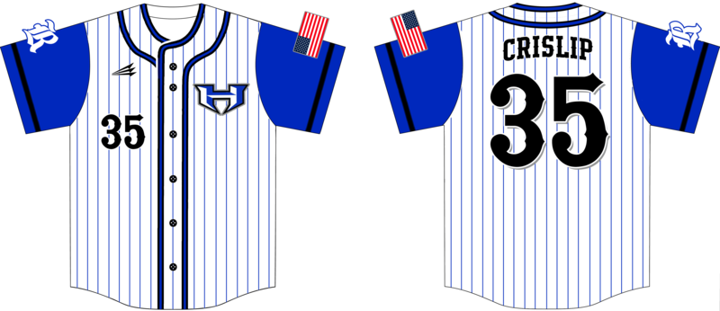 The Hitmen Custom HexaFlex Baseball Jersey #J10