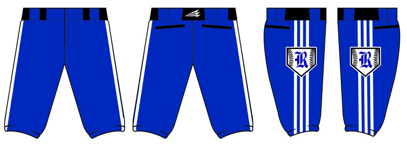 The Hitmen Custom Stacheman Elite Knicker Baseball Pants #BP10B