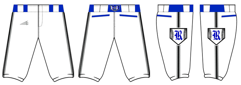 The Hitmen Custom Stacheman Elite Knicker Baseball Pants #BP5C