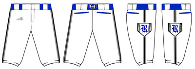 The Hitmen Custom Stacheman Elite Knicker Baseball Pants #BP5C