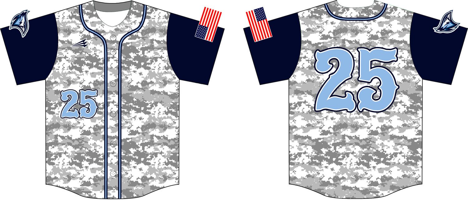 Central Illinois Blue Jays Custom NanoDri Baseball Jersey #J4C