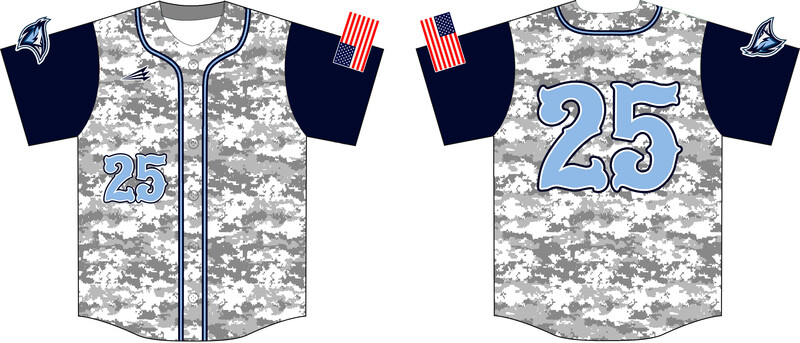 Central Illinois Blue Jays Custom NanoDri Baseball Jersey #J4C