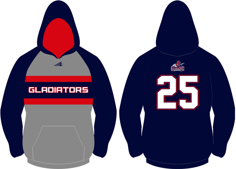 Piranhas Custom Baseball Vulcan Hoodie #VH3