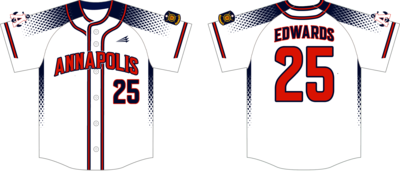 Annapolis Post 7 Admirals Custom Hexaflex Baseball Jersey #J5D