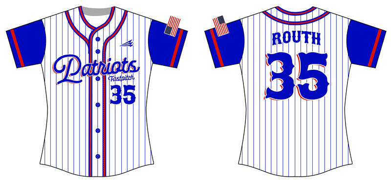 Patriots Custom NanoDri Fastpitch Jersey #J1