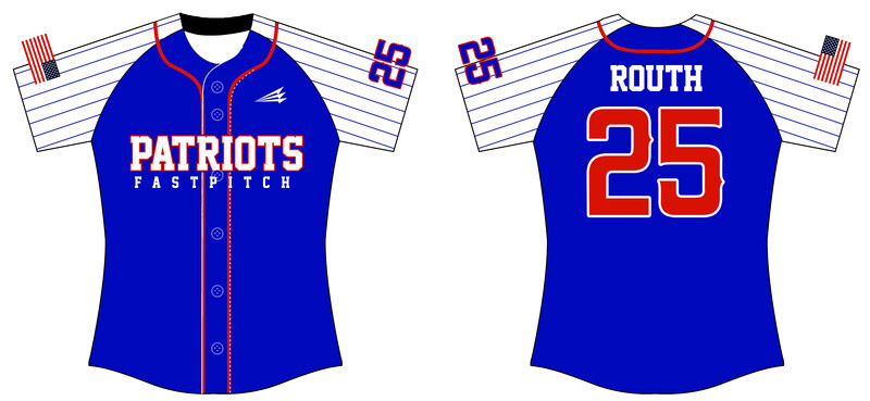Patriots Custom NanoDri Fastpitch Jersey #J2