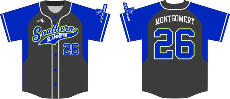 Southern Slammers Custom HexaFlex Baseball Jersey #J5D