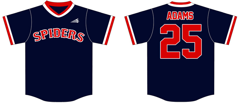 Summit City Spiders Custom HexaFlex Baseball Jersey #J2B