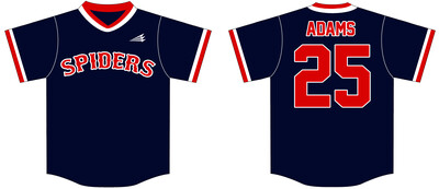 Summit City Spiders Custom HexaFlex Baseball Jersey #J2B