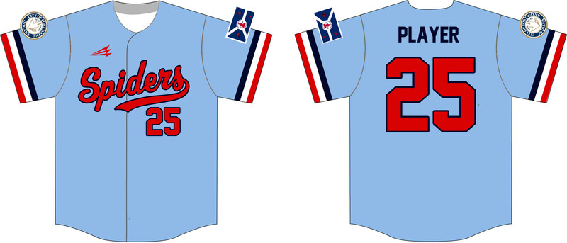 Summit City Spiders Custom HexaFlex Baseball Jersey #J5D