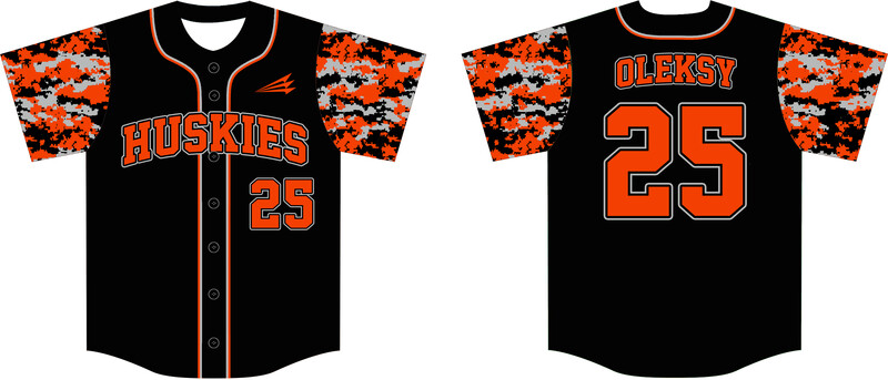 Harborcreek Huskies Custom Nanodri Baseball Jersey #J2B