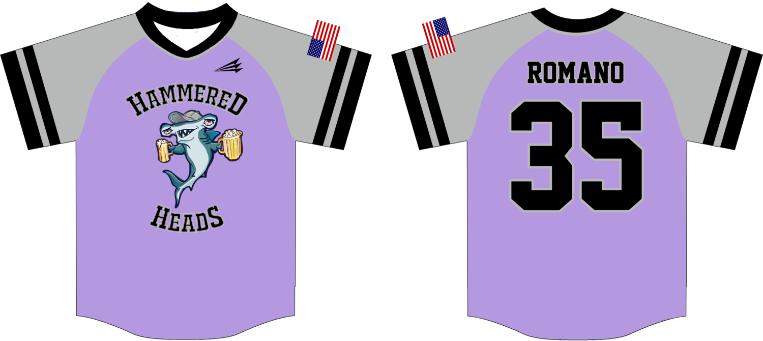 Hammered Heads Custom NanoDri Baseball Jersey #J1