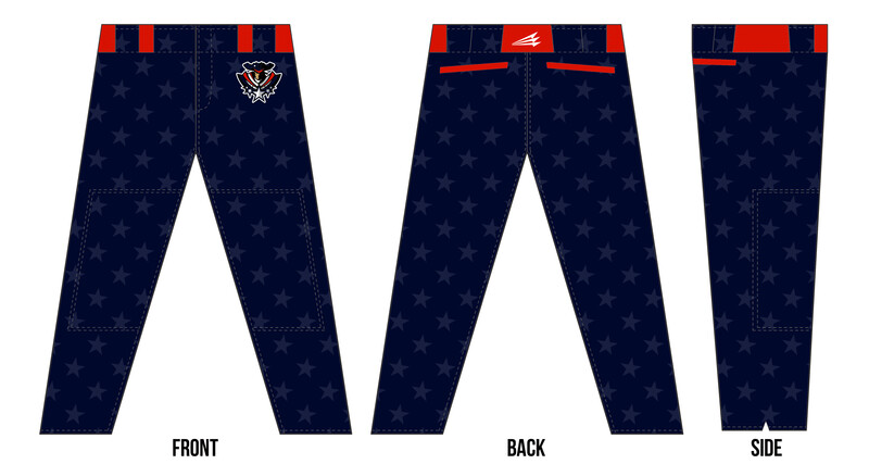 Hardin County Minutemen Stacheman Elite Custom Long Baseball Pants #BP3