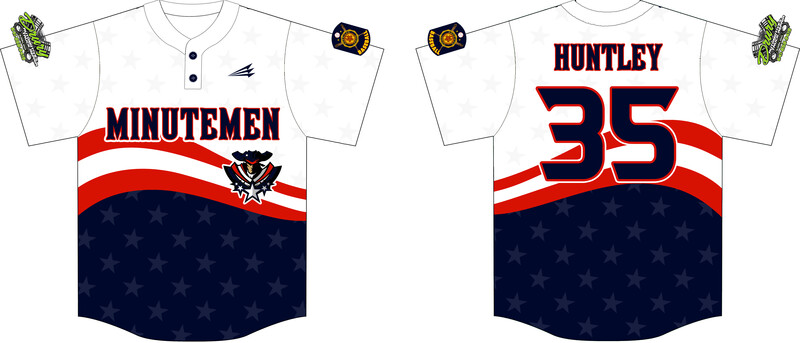 Hardin County Minutemen Custom Hexaflex Baseball Jersey #J3B