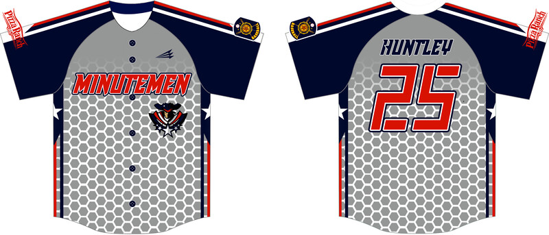 Hardin County Minutemen Custom Hexaflex Baseball Jersey #J4C