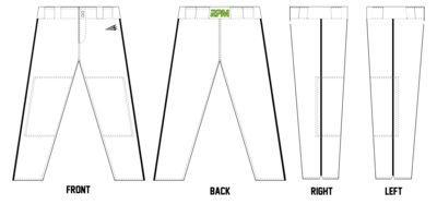 Texas RPM Custom Elite Long Baseball Pants #BP2A