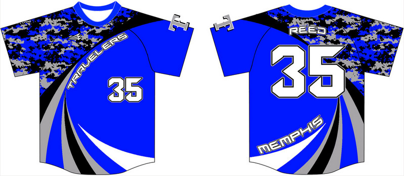 Memphis Travelers Custom Jersey Design #5b