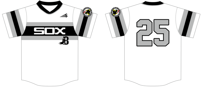 Manning Black Sox Custom HexaFlex Baseball Jersey #J1