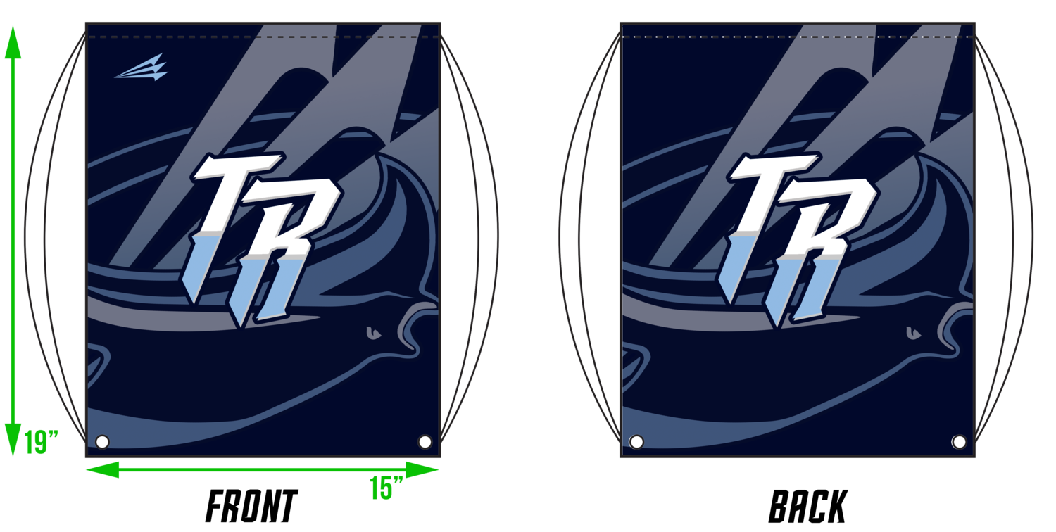 Triton Rays Custom Drawstring Bag #DB1