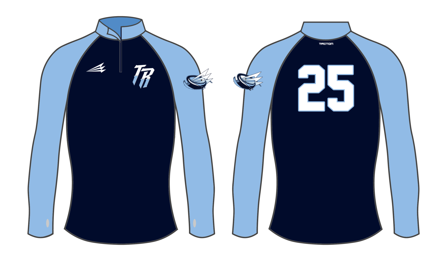 Triton Rays Custom Women&#39;s NanoZip #WNZ1