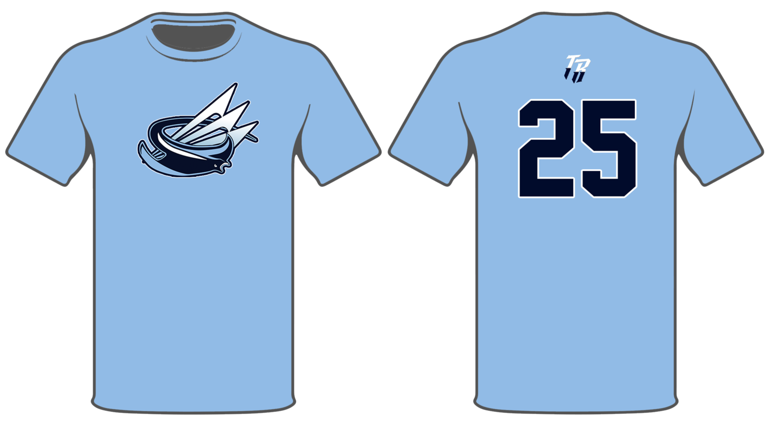 Triton Rays Custom Shortsleeve HyperTee #HT2
