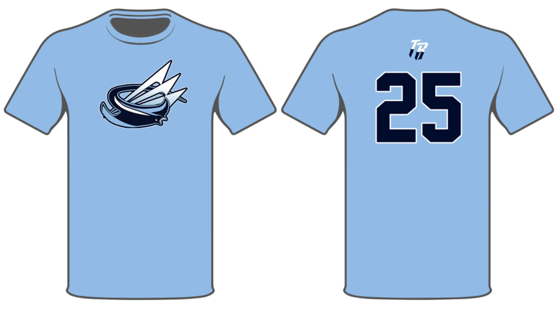Triton Rays Custom Shortsleeve HyperTee #HT2