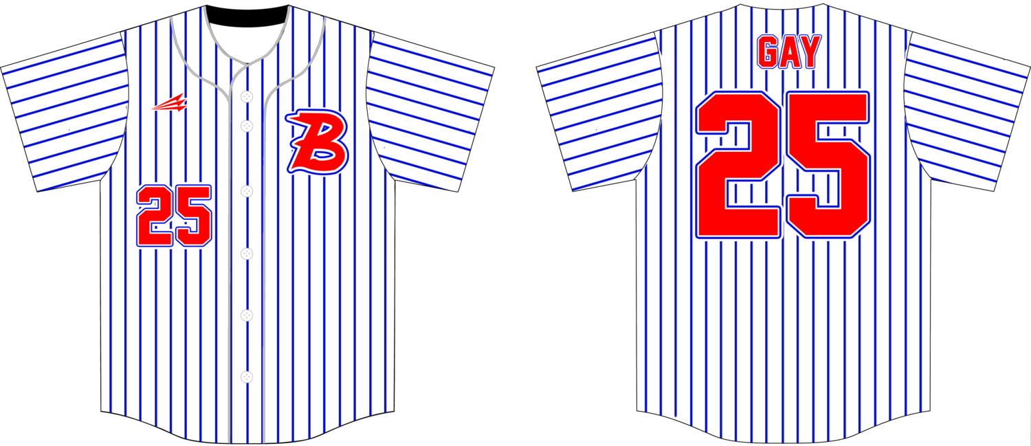 Beach Bashers Custom Baseball Jersey #1b