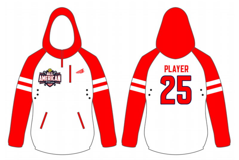 Softball Youth All-Americans Summer 2020 Gladiator Hoodie GH1