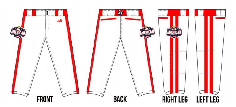 Softball Youth All-Americans Summer 2020 Fastpitch Pants FP1
