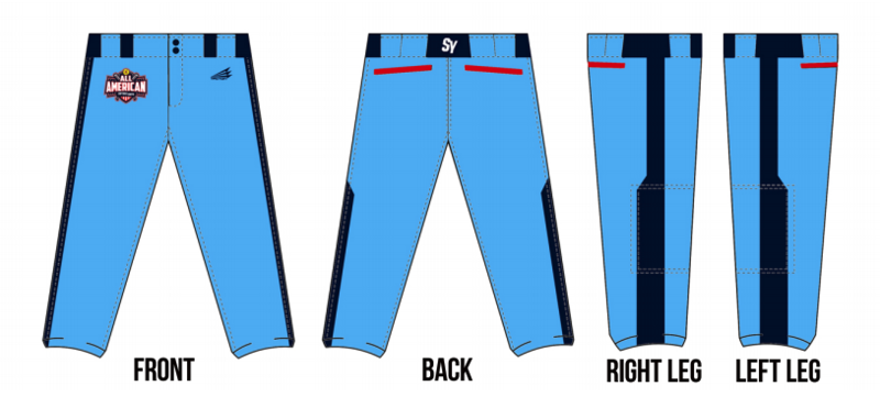 Softball Youth All-Americans Summer 2020 Fastpitch Pants FP2