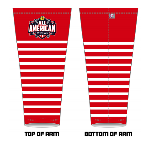Softball Youth All-Americans Summer 2021 Arm Sleeve AS1